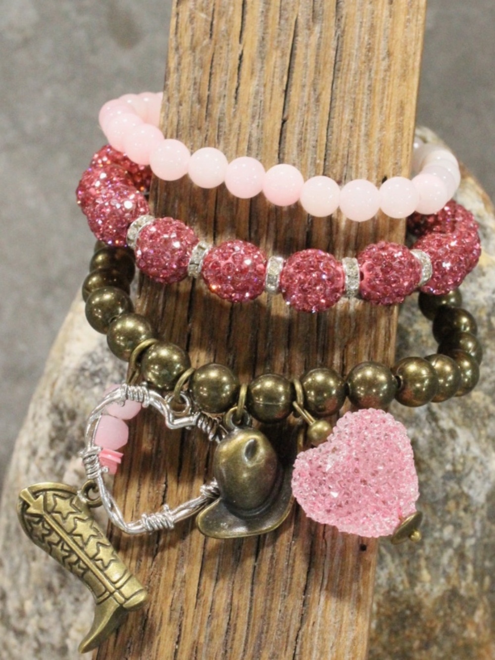 BOHO My Heart Belongs To All Things Western Charm'd Bracelet Set